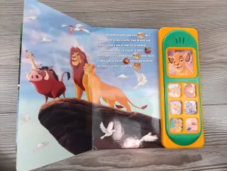 LIBRO MUSICAL 7 BOTONES REY LEON LSD: AMIGOS PA...