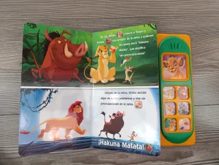 LIBRO MUSICAL 7 BOTONES REY LEON LSD: AMIGOS PA...