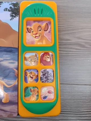 LIBRO MUSICAL 7 BOTONES REY LEON LSD: AMIGOS PA...