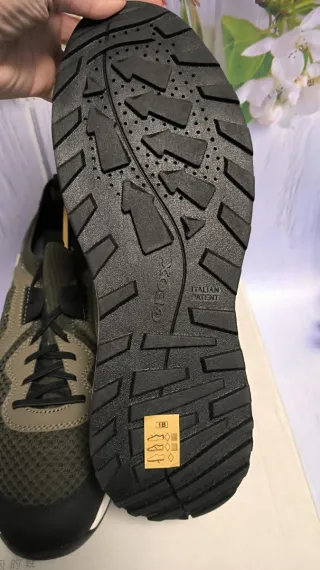 Zapatillas Geox Talla 45 Oliva/Negro