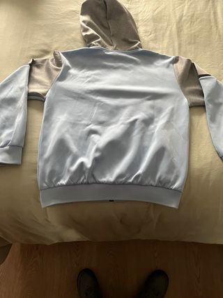 Sudadera Nike Azul y Gris con Cremallera 9-10 años