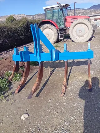 Cultivador 5 puntas azul