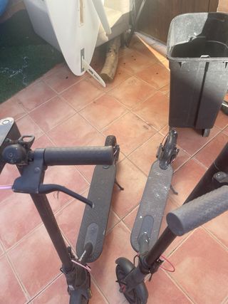 Due monopattini elettrici Xiaomi