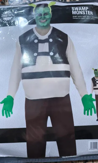 Disfraz SREK Swamp Monster Talla L