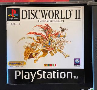 Discworld 2 PS1 PAL España 🇪🇸 Completo!