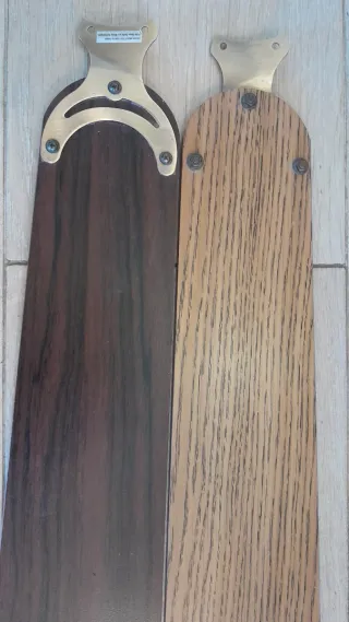 Ventilador lámpara clásico de techo de 4 aspas.