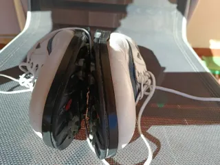 Zapatos de Golf Blancos y Azules