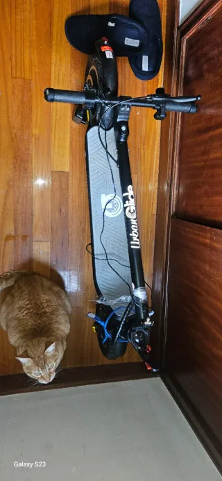 Patinete Eléctrico Negro nuevo usado 1 mes