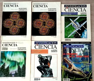 6 Revistas Investigación y ciencia. 5€ todas