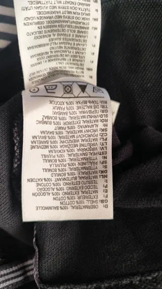 Polo Adidas Negro Talla S