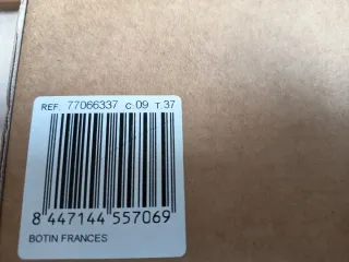 Botas/botines Mango Piel Marrones Talla 37