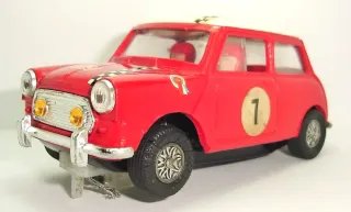 MINI COOPER SCALEXTRIC EXIN 100% ORIGINAL