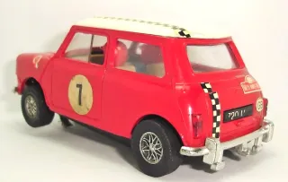 MINI COOPER SCALEXTRIC EXIN 100% ORIGINAL
