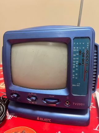 TV Portatile Majestic Blu