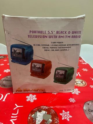 TV Portatile Majestic Blu