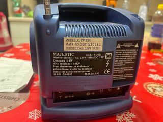 TV Portatile Majestic Blu