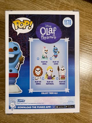 Funko Pop! Olaf Genio 1178 Disney
