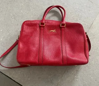 Bolso Bimba y Lola cuero rojo