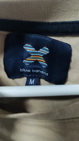 Camiseta Beige X Blue Banana