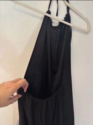 Mono ASOS Negro Espalda Descubierta