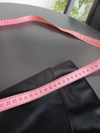 Falda flamenca negra volantes