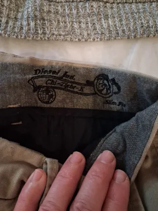 Conjunto Pantalón y Jersey Beige/Gris