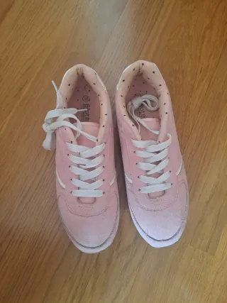 Zapatillas Rosas con Plataforma