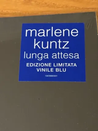 Marlene Kuntz - Lunga attesa vinile blu