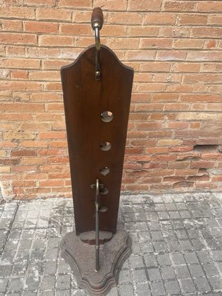 Paragüero / Bastonero Antiguo Madera y Hierro