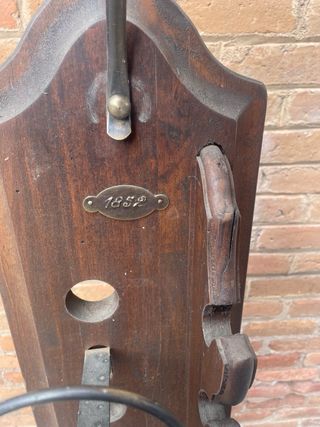 Paragüero / Bastonero Antiguo Madera y Hierro