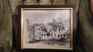 Pagina Antica Giornale Inglese