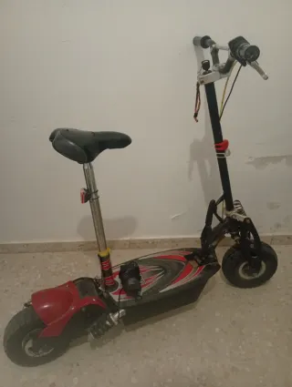 Patín Eléctrico 1000W con Asiento