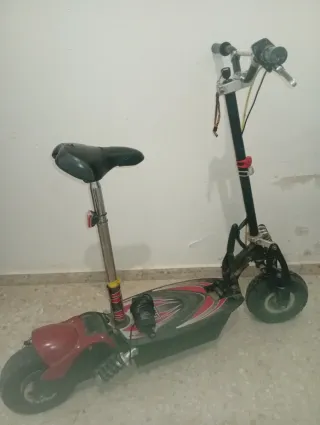 Patín Eléctrico 1000W con Asiento