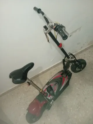 Patín Eléctrico 1000W con Asiento