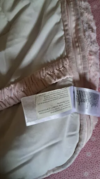 Saco para carrito de bebé rosa Mayoral