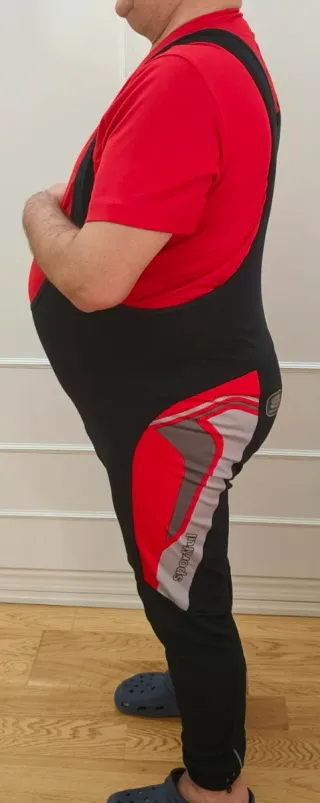 Culotte ciclismo largo carretera negro