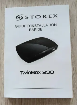 Decodificador-Grabador TV Storex TwinBox 230