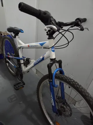 Bicicleta de montaña, doble suspensión, 26 pulgada
