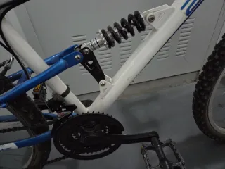 Bicicleta de montaña, doble suspensión, 26 pulgada