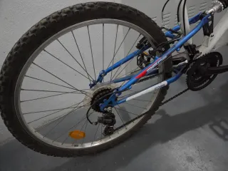 Bicicleta de montaña, doble suspensión, 26 pulgada