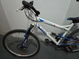 Bicicleta de montaña, doble suspensión, 26 pulgada