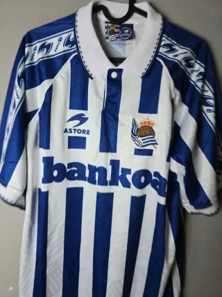 Camiseta Real Sociedad Astore Bankoa Años 90