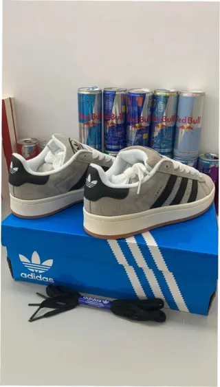 Adidas Campus 00s Gris/Negro Talla 36.5