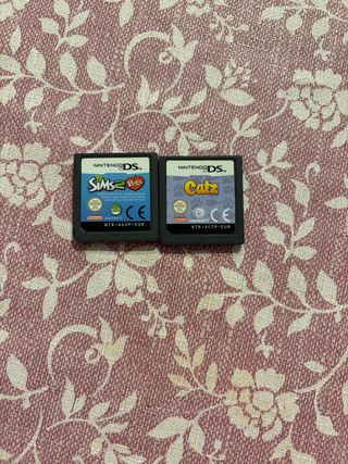 2 Juegos Nintendo DS: Sims 2 Pets y Catz