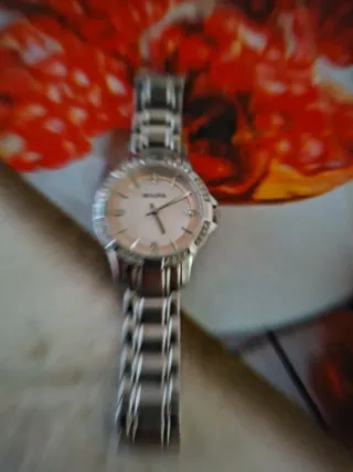 Orologio Bulova donna argento e rosa