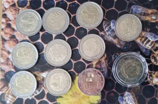 Lote 12 Monedas 2 Euros P/Felipe