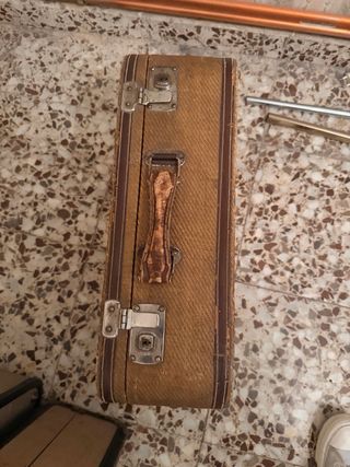 Lote 7 Maletas Vintage Beige y Marrones