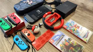 Nintendo Switch + Accesorios Pokémon