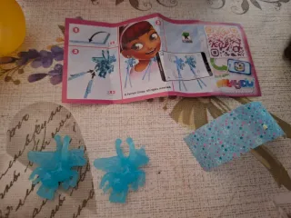 Kinder Sorpresa 1 Huevo Unicornio pendientes