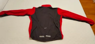 Chaqueta Ciclismo Roja y Negra